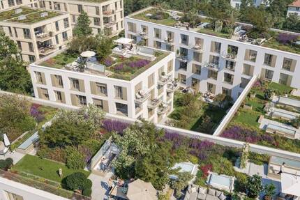 Zwei-Zimmer-Penthouse mit Rooftop-Terrasse und Blick über Landsberg - Landsberg am Lech