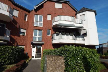 Moderne zwei Zimmer Wohnung mit Balkon und Garagenhof in bester Wohnlage von Moers