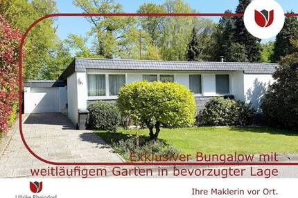 Exklusiver Bungalow in Bestlage von Leichlingen – Großzügiges Wohnen auf einer Ebene in direkter Waldrandlage