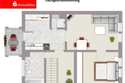 Gemütliche Dachgeschosswohnung in Mihla - Amt Creuzburg