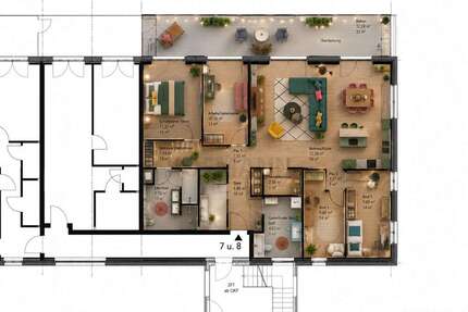 Wohnung zum Kaufen in Würzburg 932.000,00 € 136 m²