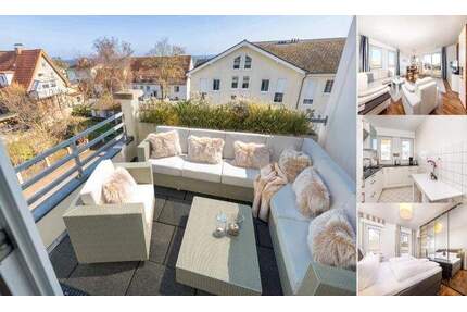 Ideal zum wohnen! 3 Zi. Dachterrassenwohnung in schöner Lage mit 2 PKW- Stellplätzen - Sassnitz