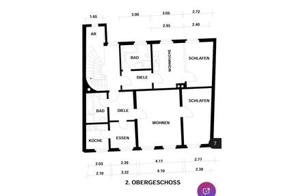 Gemütliches Zuhause für Zwei – helle Wohnung mit Küchenoption in ruhiger Lage! - Glauchau