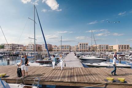 Neubau: Einzelhandelsfläche mit großzügigem Außenbereich in attraktiver Lage von Travemünde - Lübeck / Travemünde