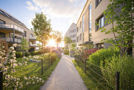 2-Zimmer-Wohnung – Vermieten. Abschreiben. Vermögen aufbauen, KFW 40 +QNG - Nürnberg Großgründlach