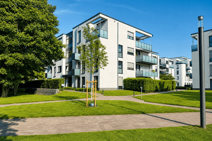 Hochwertige & barrierearme Mietwohnung mit großem Westbalkon in Top-Lage der Lüner City - Lünen
