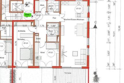 Moderne 3-Zimmer-Erdgeschosswohnung mit Gartenanteil in Aislingen