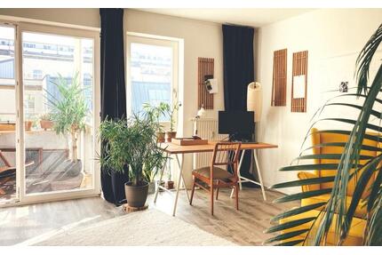 Sonniges ruhiges Appartment am Kanal Wohnen auf Zeit - Leipzig Altwest