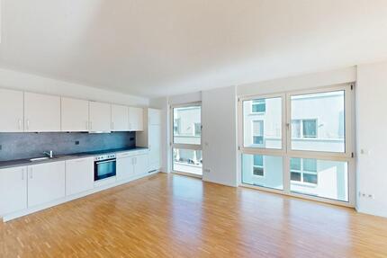 Moderne 2-Zimmer-Wohnung mit Terrasse und offenem Wohnkonzept - Mannheim Käfertal