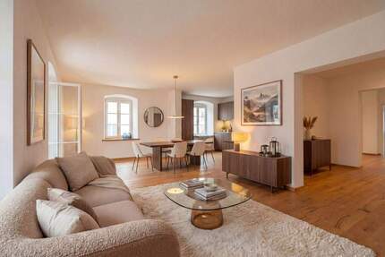 Exklusive 5-Zimmerwohnung im historischen Ballenhaus im Herzen von Garmisch-Patenkirchen - Garmisch-Partenkirchen