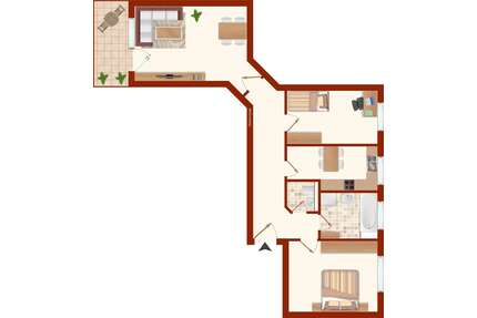Wohnung zum Kaufen in Mössingen 198.000,00 € 74.6 m²