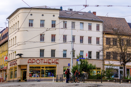Barrierearmes Wohnen Dachterrasse und Aufzug: 2-Raum Wohnung in der Geraer Innenstadt