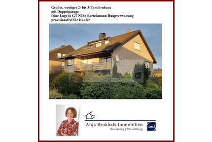 Viel Raum für 1 bis 3 Familien oder wohnen und vermieten! - Gütersloh