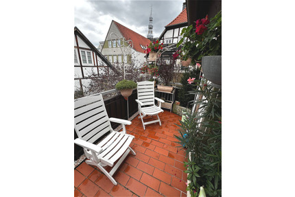 Chamante Stadtwohnung mit Balkon im Soester Zentrum!