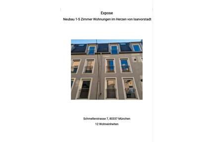 **Helle 3-Zimmer-Wohnung in Toplage (Isarvorstadt)** - München Ludwigsvorstadt-Isarvorstadt