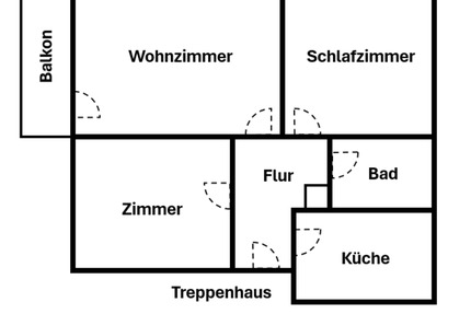 ANFRAGESTOPP - Tolle 3-Zimmer-Wohnung mit Balkon in der Südstadt! - Göttingen