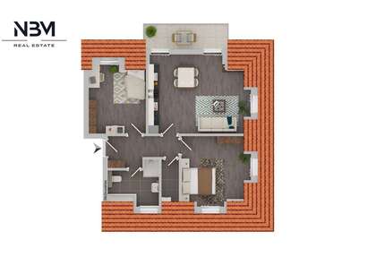 Wohnung zum Mieten in Oranienburg 1.242,00 € 69 m²