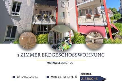 Wohnung zum Kaufen in Markkleeberg 217.500,00 € 83.1 m²