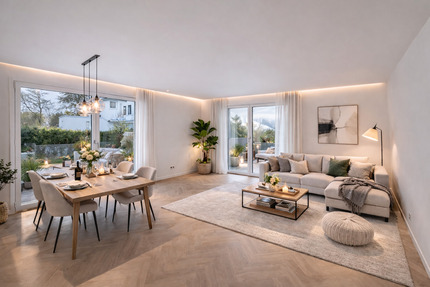 Unabhängigkeit trifft Design - Neubau-Souterrain mit drei Zimmern im Premium-Viertel Waldperlachs - München Ramersdorf-Perlach