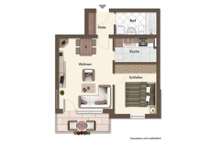 Wohnung zum Kaufen in Deggendorf 165.000,00 € 52 m²
