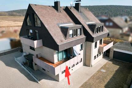 Erdgeschoss Wohnung 67m2 mit Balkon Einbauküche Stellplatz - Oberelsbach