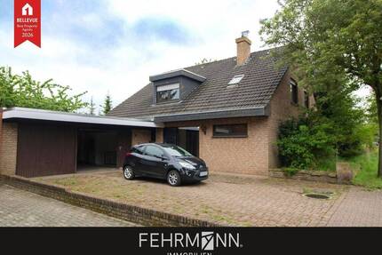 Charmantes Einfamilienhaus mit Doppelgarage im Grünen von Nordhorn - Nordhorn / Hesepe