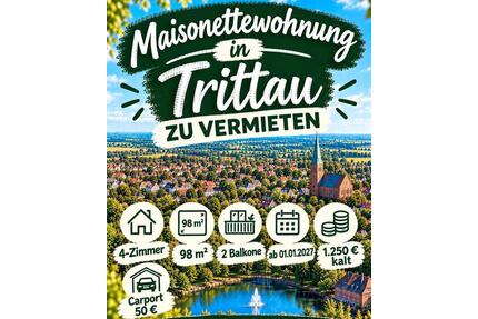 4 Zimmer Maisonettewohnung zu vermieten - Trittau