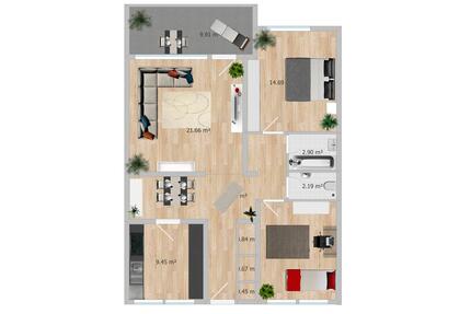 Kapitalanlage | Eigentumswohnung | 3-Zimmer 86m2 in Dorsten