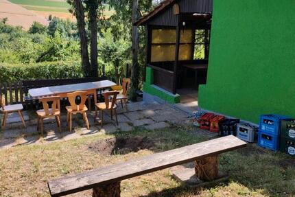 Gartengrundstück mit gemauerter Hütte nahe Marbach zu verpachten - Marbach am Neckar