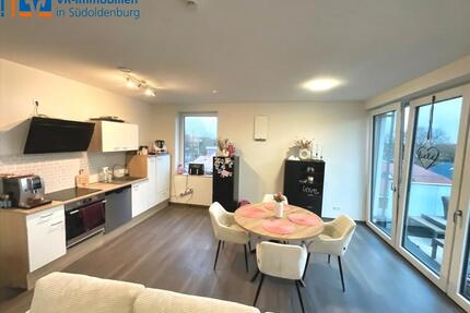 Topmoderne Oberwohnung mit Balkon und Keller im Zentrum von Garrel!