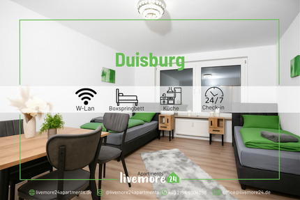 Monteurswohnung - Ferienwohnung - Apartment in Duisburg