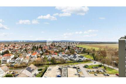 Helle 3,5-Zimmer-Wohnung mit Balkon, Tiefgarage und Weitblick - Neuhofen