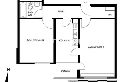 Wohnungsswap - 2 Zimmer, 59 m² - Wilhelmsruher Damm, Reinickendorf, Berlin