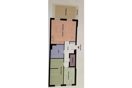 Provisionsfrei drei Zimmerwohnung - Darmstadt Bessungen