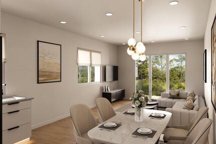 Neubau Erstbezug | 2-Zimmer-Wohnung mit Balkon | Aufzug | Küche - Münzenberg