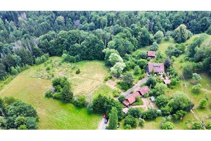 Traumkulisse mit Talblick: 3,5 ha für Wohnen, Arbeit, Freizeit, Tierhaltung und kreative Projekte - Oberrot Wiesenbach