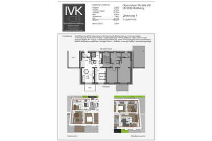 6 moderne Wohnungen in der Chemnitzer Straße in Stollberg - Stollberg (Erzgebirge)