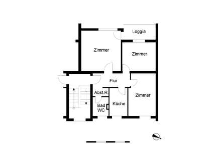 Wohnung zum Mieten in Bremerhaven 363,00 € 59.65 m²