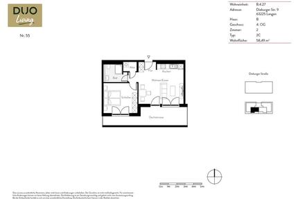 Penthousewohnung mit Blick über die Dächer Langens - Langen (Hessen)