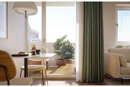 NEUBAUPROJEKT LANGE 30 - 2 Zimmer mit Loggia und urbanem Lebensgefühl - Leipzig Zentrum-Ost