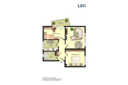 Wohnung zum Mieten in Bergkamen 509,00 € 62.69 m²