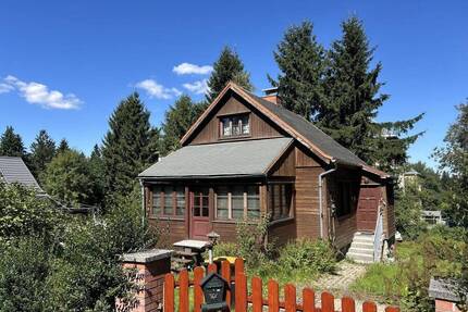 Sanierungsbedürftiges, unberäumtes Ferienhaus mit Garten und Stellplatz in ruhiger Lage! - Muldenhammer Schneckenstein