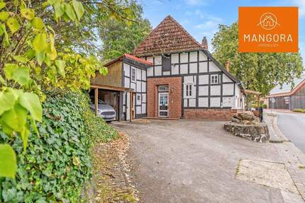 Charakter statt Schablone - großzügiges Fachwerkhaus mit zwei Einheiten und vielen Möglichkeiten - Harsefeld