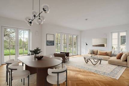 Zeitlose Architektur & nachhaltiger Komfort - Hochwertige Erdgeschosswohnung in Potsdam