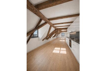 Über den Dächern von Buxheim! 2-Zimmer-Maisonette-Wohnung mit Küche