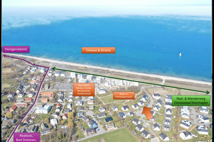 Ferien- & Zweitwohnsitz in Strandnähe: Möbliert mit Terrasse & Kamin - nur 200 m zum Meer - Börgerende-Rethwisch