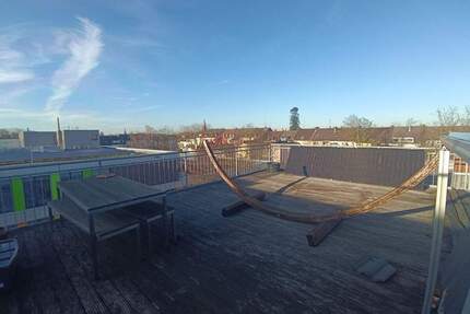 Loftartiges Wohnen mit Empore & Dachterrasse - 142 QM mit Stellplatz in ruhiger Innenstadtlage - Krefeld Stadtmitte