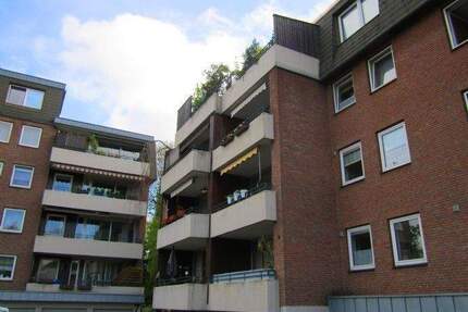 Ruhige Lage direkt in der Innenstadt: ren. 3-Zimmerwohnung mit Balkon u. Garage - auf Wunsch mit Küche - Bünde