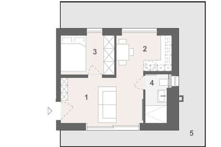 Wohnung zum Mieten in München 1.590,00 € 46 m²