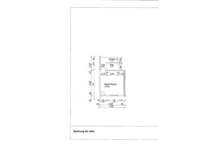 Helle 1 Zimmer Wohnung in Leiferde zu vermieten